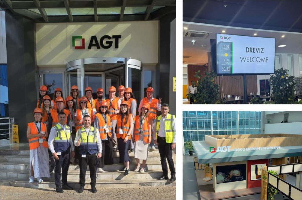 ГК Древиз вместе с дизайнерами на заводе AGT в Турции! 